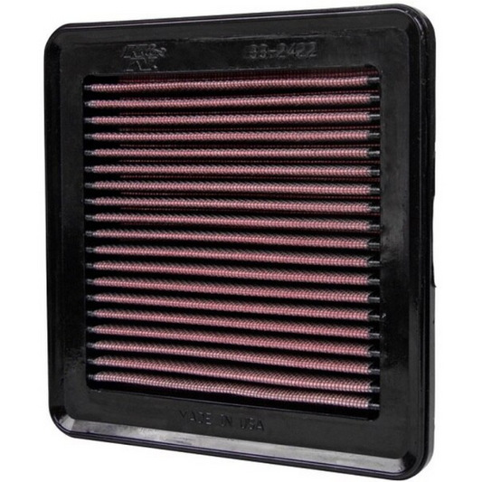 K&N High-flow Original Lifetime Engine Air Filter - Honda Fit L4-1.5L F/I - 33-2422
