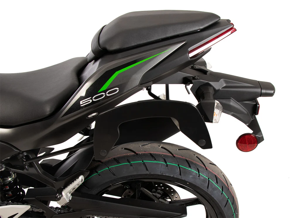 KAWASAKI Ninja 500 Sidecases Carrier - C-Bow - Hepco Becker - 6302548 00 01