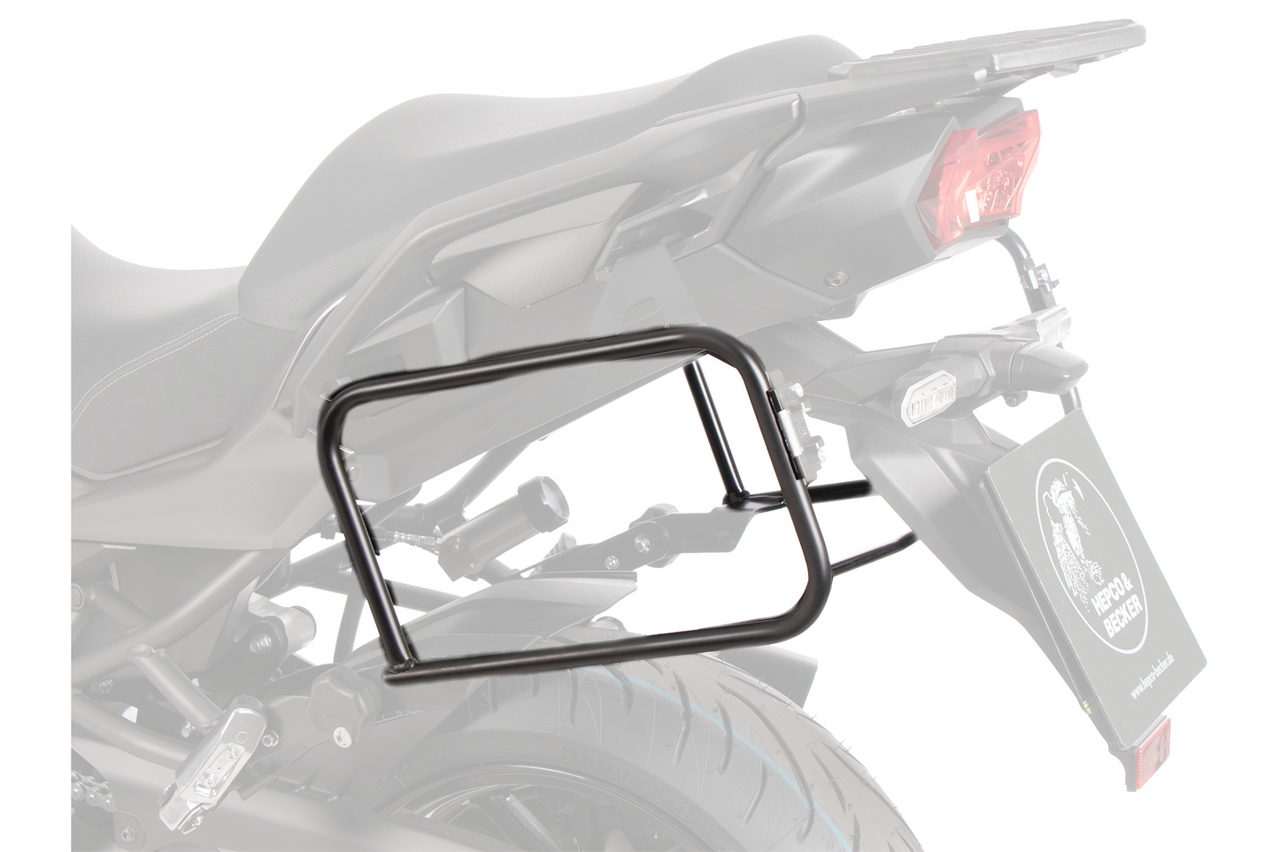 KAWASAKI VERSYS 1100 / S Luggage Carrier - Lock It - Hepco Becker - 6502554 00 01