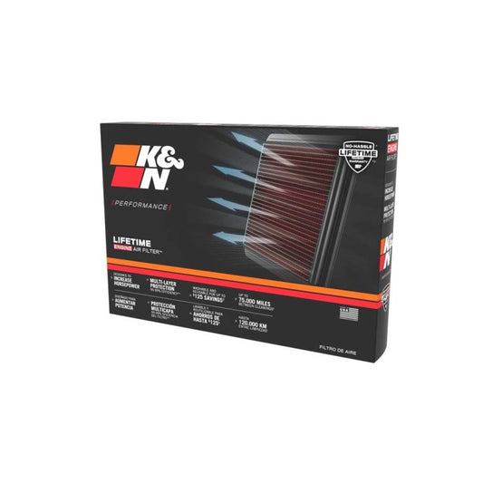 K&N High-Flow Original Lifetime Engine Air Filter BMW S1000RR - BM-1010