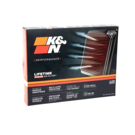K&N High-Flow Original Lifetime Engine Air Filter - Kawasaki Ninja 650- KA-6517