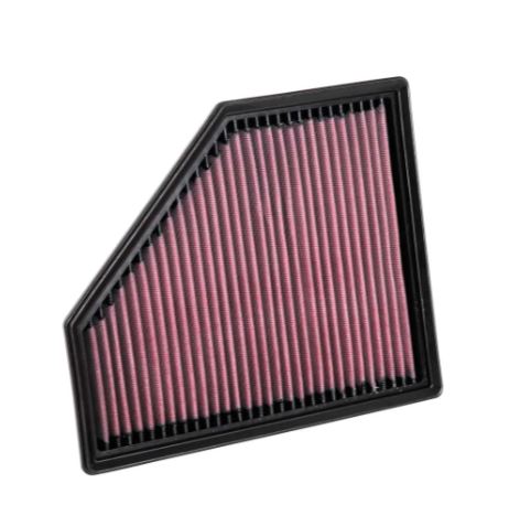 K&N High-Flow Original Lifetime Engine Car Air Filters - BMW 330I L4-2.0L TURBO F/I/DSL - 33-3136