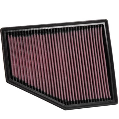 K&N High-Flow Original Lifetime Engine Car Air Filters - BMW 740I L4-3.0L F/I - 33-3079