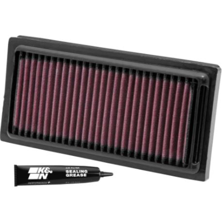 K&N High-flow Original Lifetime Engine Air Filter - Harley Davidson XR1200 - HD-1208