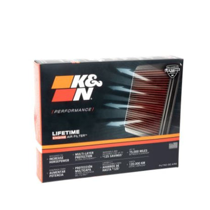 K&N High-flow Original Lifetime Engine Air Filter - Kawasaki ZX12R Ninja (2 Per Box) - KA-1299-1
