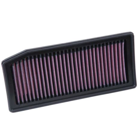 K&N High-flow Original Lifetime Engine Car Air Filter - Renault Clio IV L3-0.9L F/I - 33-3007