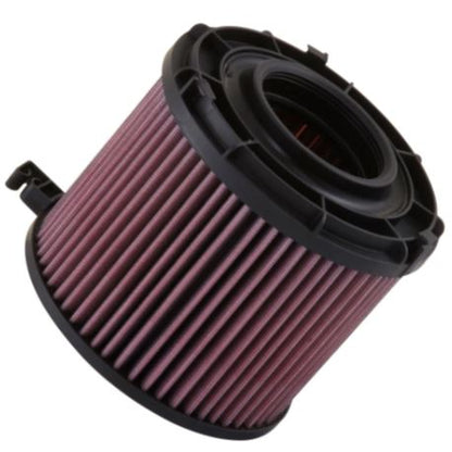 K&N High-flow Original Lifetime Engine Car Air Filters - Audi A5 L4-2.0L DSL - E-0648