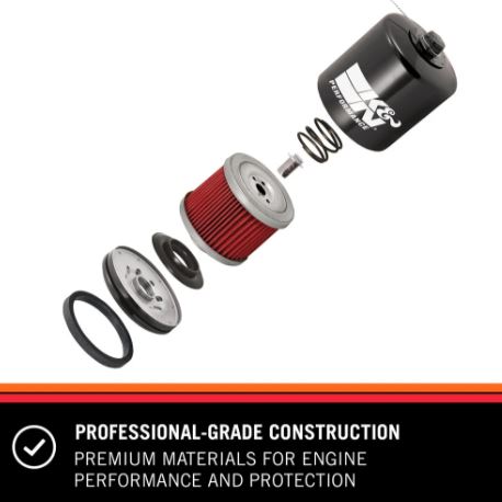 K&N Replacement Oil Filter - KN-163