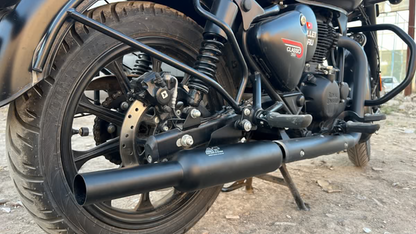 KP Racing Indori Performance Exhaust – Black (New J-Series Bikes)