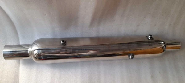 KP Racing Replica Exhaust for Royal Enfield Classic Reborn 350 – Steel