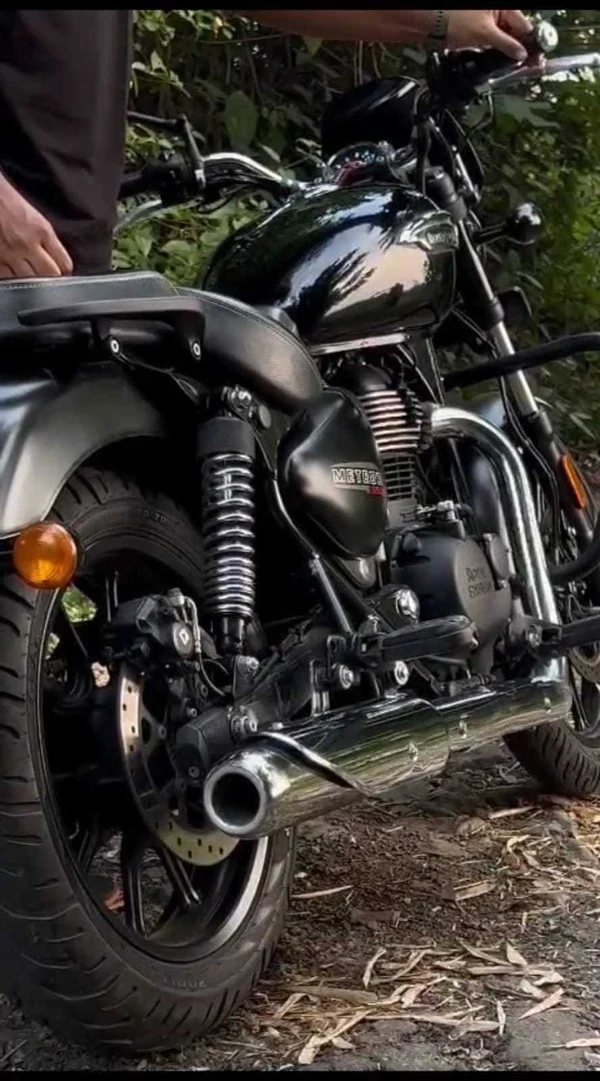 KP Racing Replica Exhaust for Royal Enfield Meteor 350 – Steel