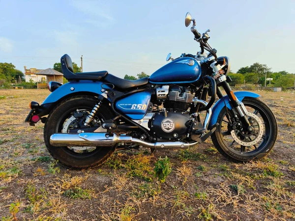 KP Racing Replica Exhaust for Royal Enfield Super Meteor 650 – Stainless Steel