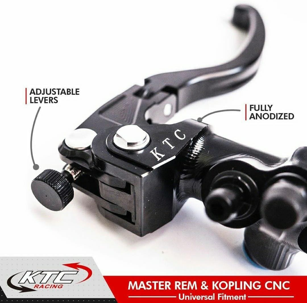 Universal Brake Clutch Lever with Master Cylinder - KTEC - Riders Junction