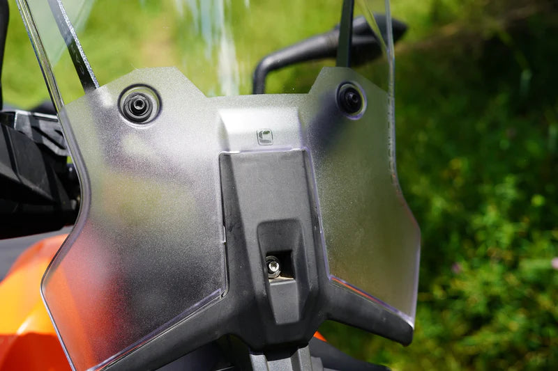 KTM 390 Adventure Touring Clear Windshield (Full Set) - Carbon Racing