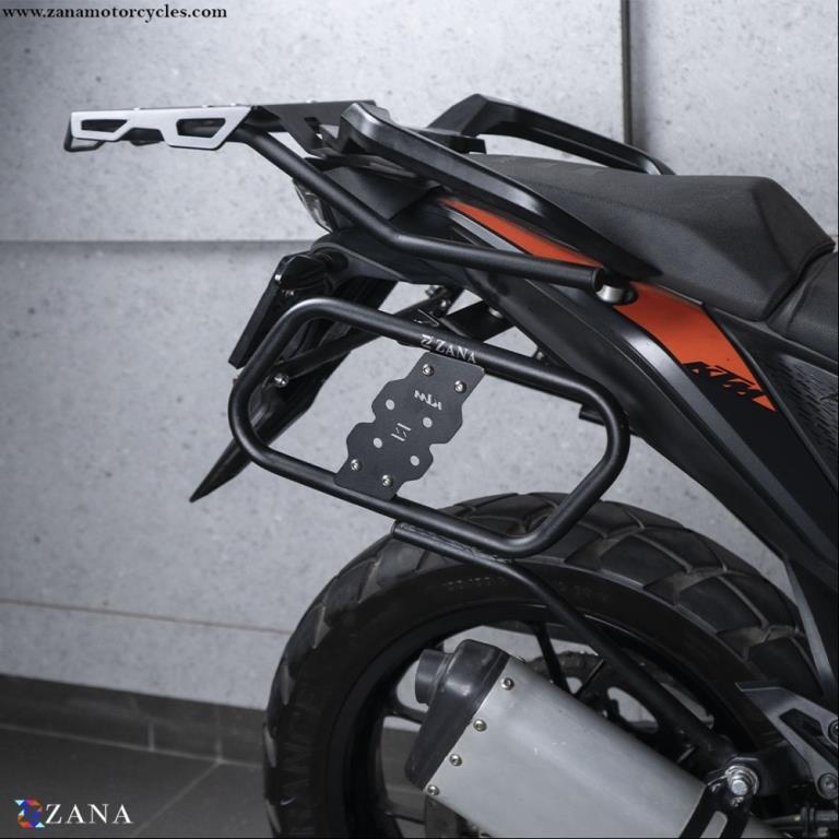 KTM ADV 390 Saddle Stay Black with Jerry Can Mounting - ZI-8195