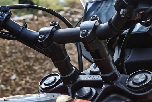 SS Motocorp Handle Bar Risers (Longer Clutch Cable Included) For KTM Adventure 390