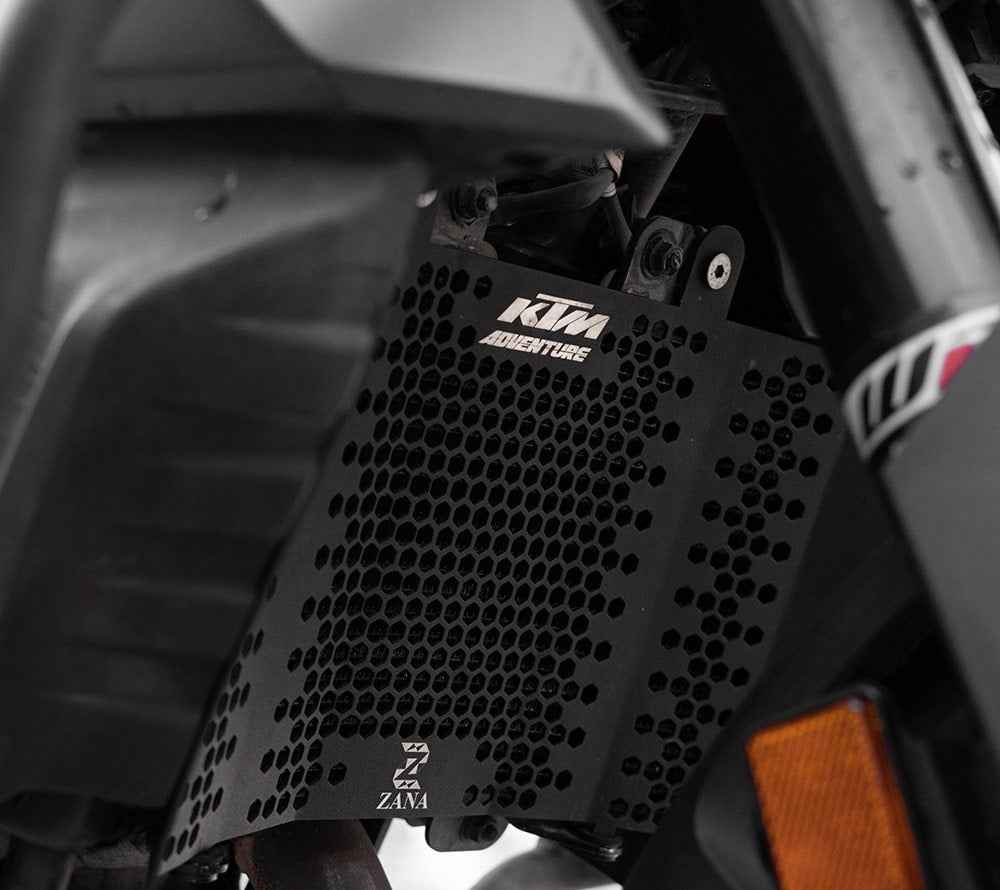KTM Adventure 390 Radiator Grill Texture Matt Black - ZANA - ZI-8052