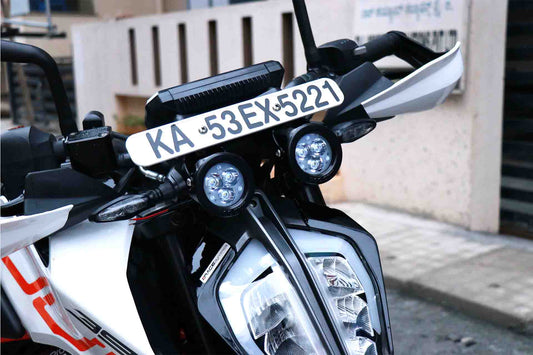 KTM DUKE 390 Aux Light Clamp