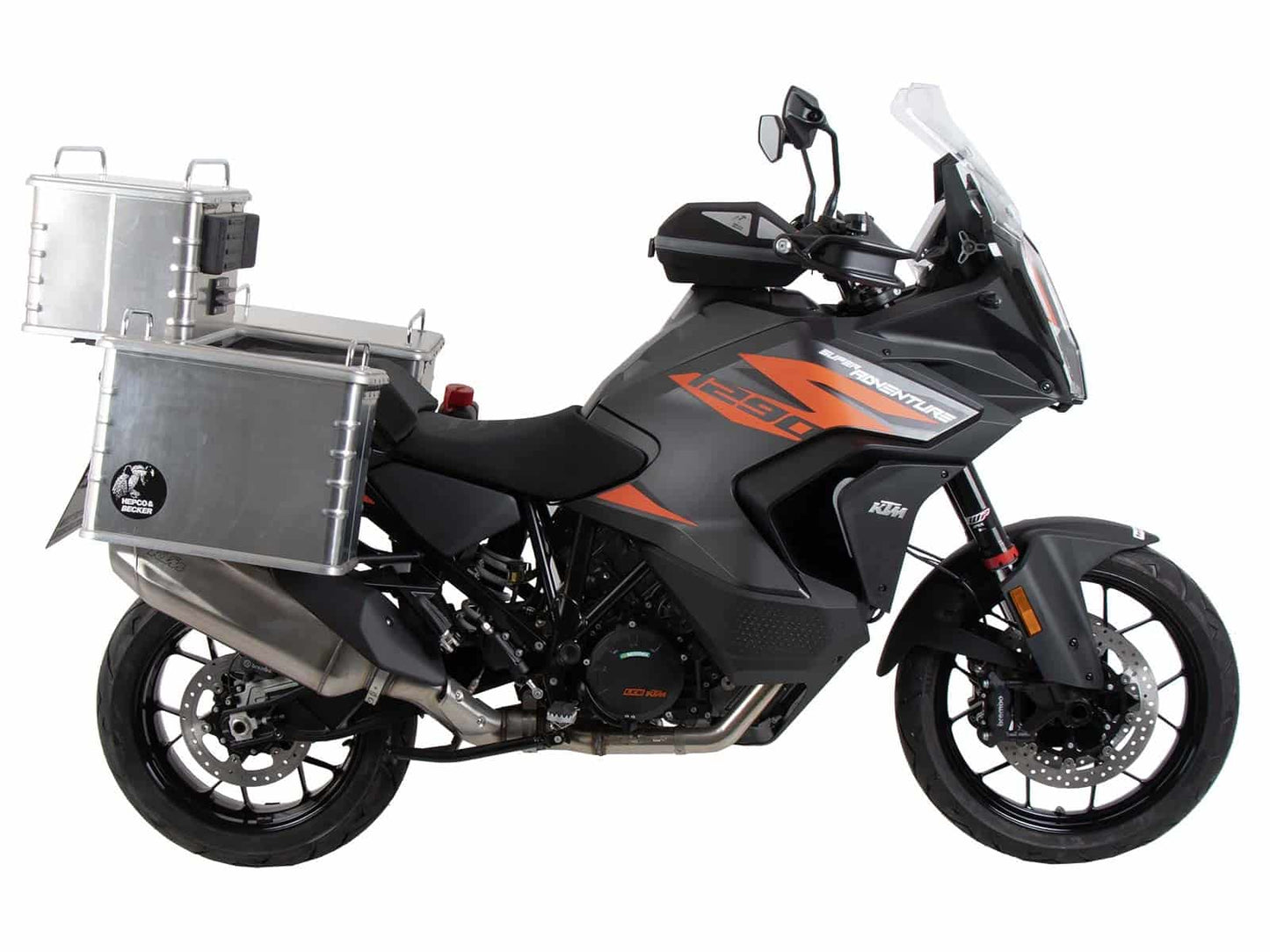 KTM 1290 SUPER ADVENTURE S/R Carrier - Sidecarrier Lock It - Hepco Becker - 6537627 00 01