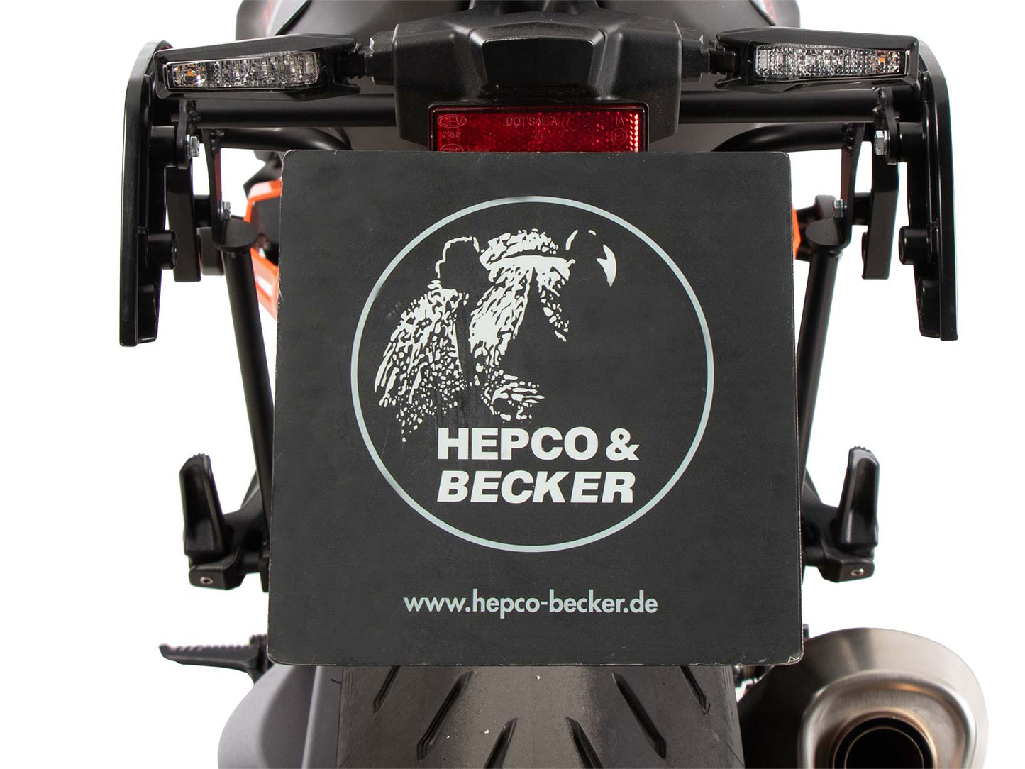 KTM 1390 SUPER DUKE R / EVO (2024-) Luggage - Carrier Sidecases (C-Bow) - Hepco Becker - 6307665 00 01