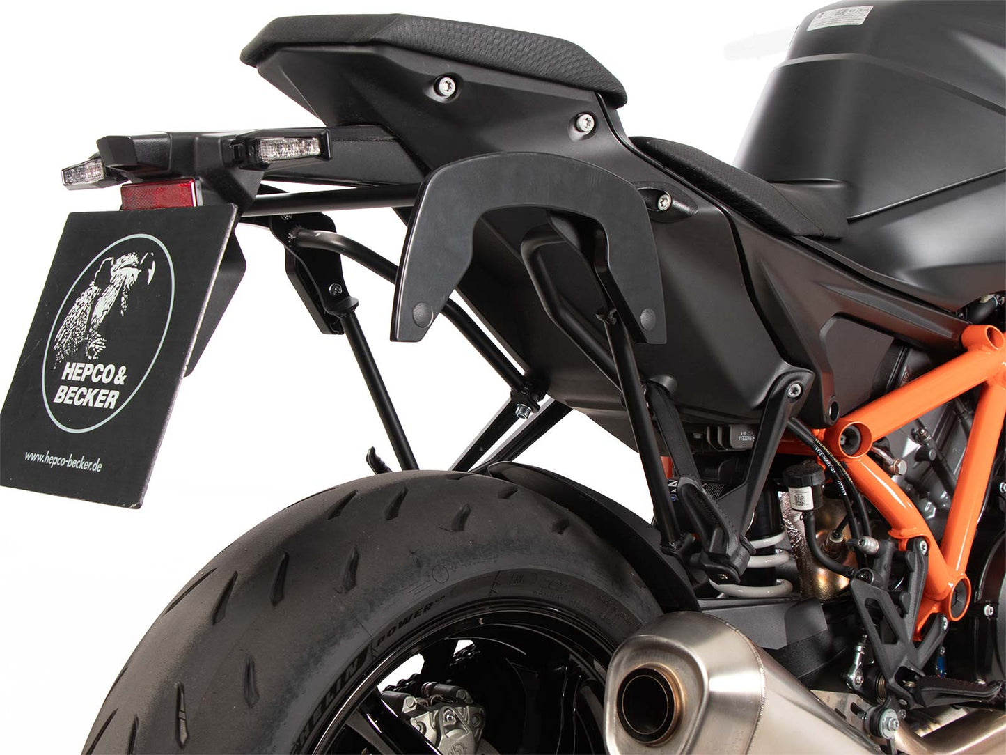 KTM 1390 SUPER DUKE R / EVO (2024-) Luggage - Carrier Sidecases (C-Bow) - Hepco Becker - 6307665 00 01