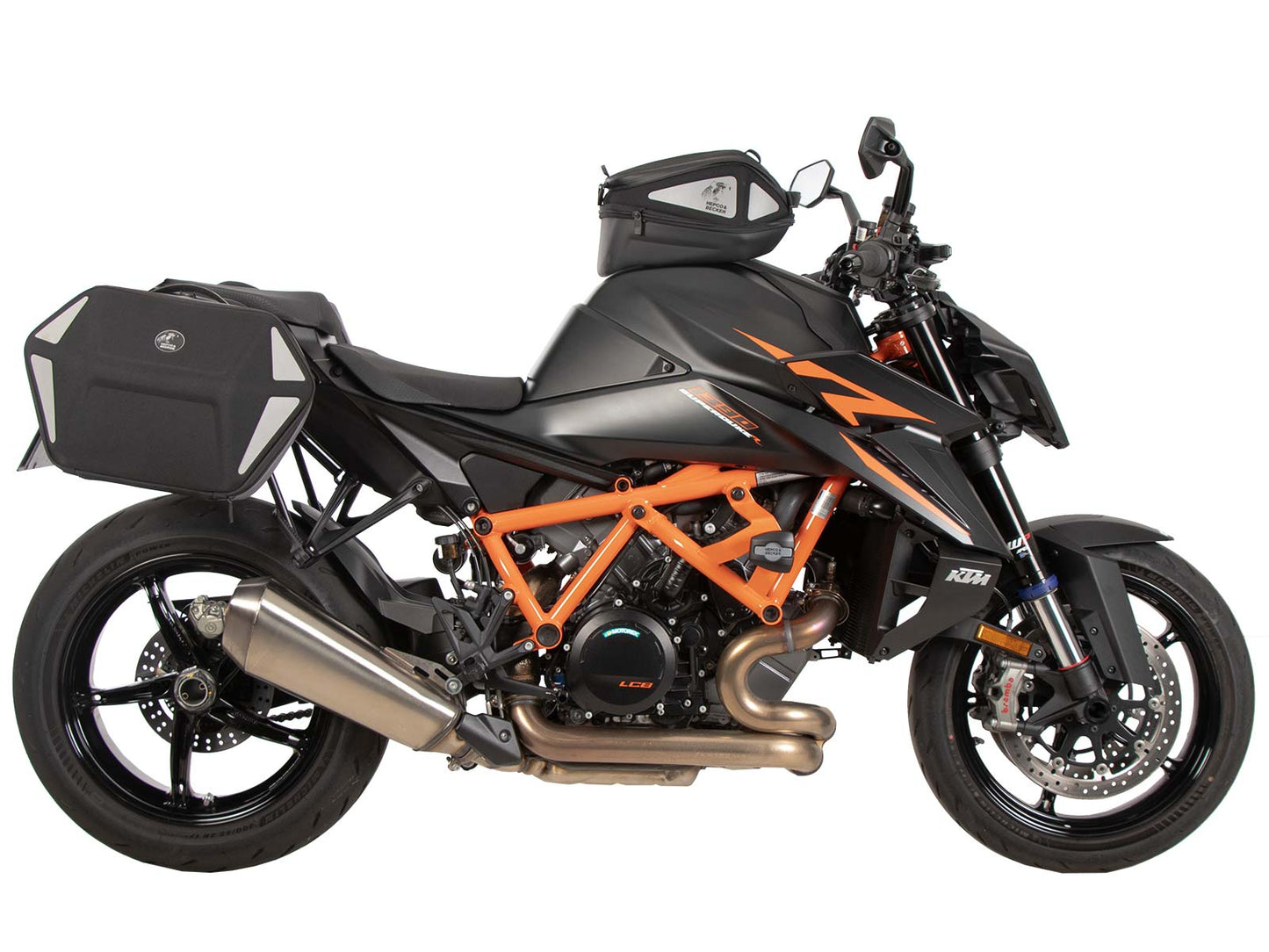 KTM 1390 SUPER DUKE R / EVO (2024-) Luggage - Carrier Sidecases (C-Bow) - Hepco Becker - 6307665 00 01
