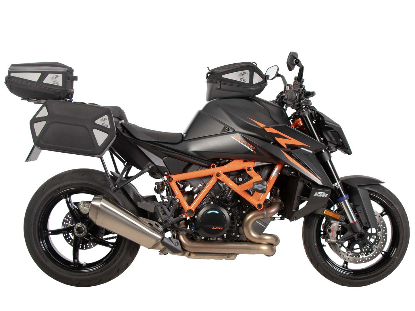 KTM 1390 SUPER DUKE R / EVO (2024-) Luggage - Carrier Sidecases (C-Bow) - Hepco Becker - 6307665 00 01