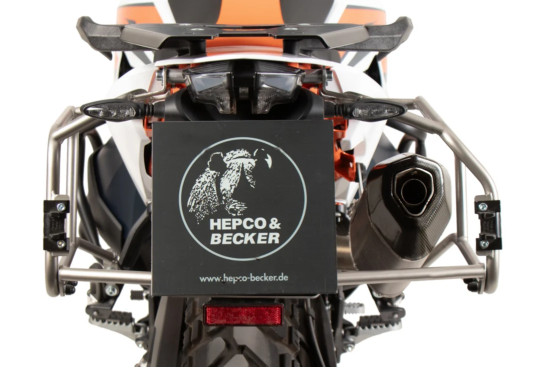 KTM 790 Adventure Carrier - Side Carrier Cutout for Xplorer - Hepco Becker - 6517660 00 22