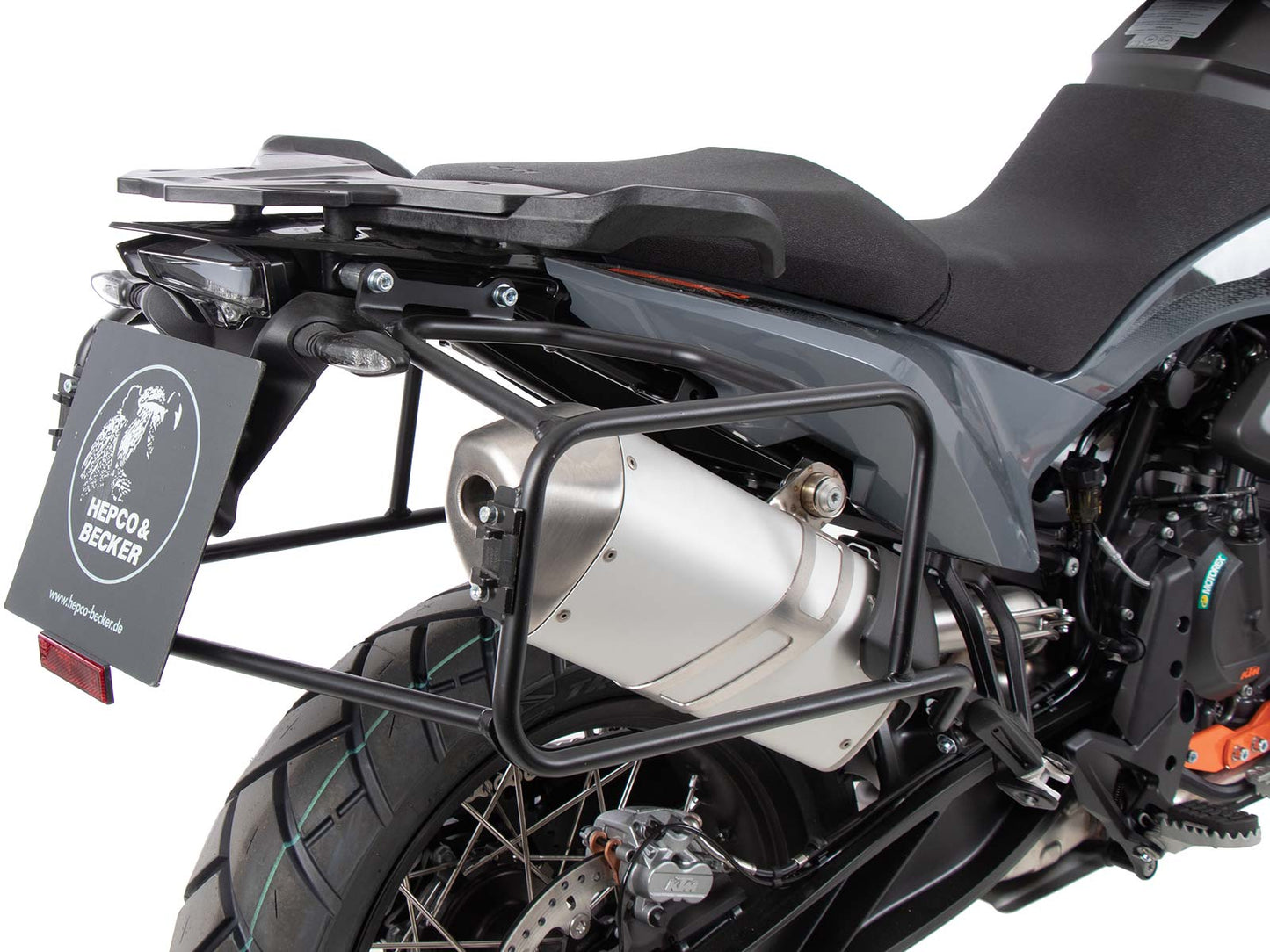 KTM 790 Adventure Sidecases Carrier - "Lock It" - Hepco Becker - 6537660 00 01