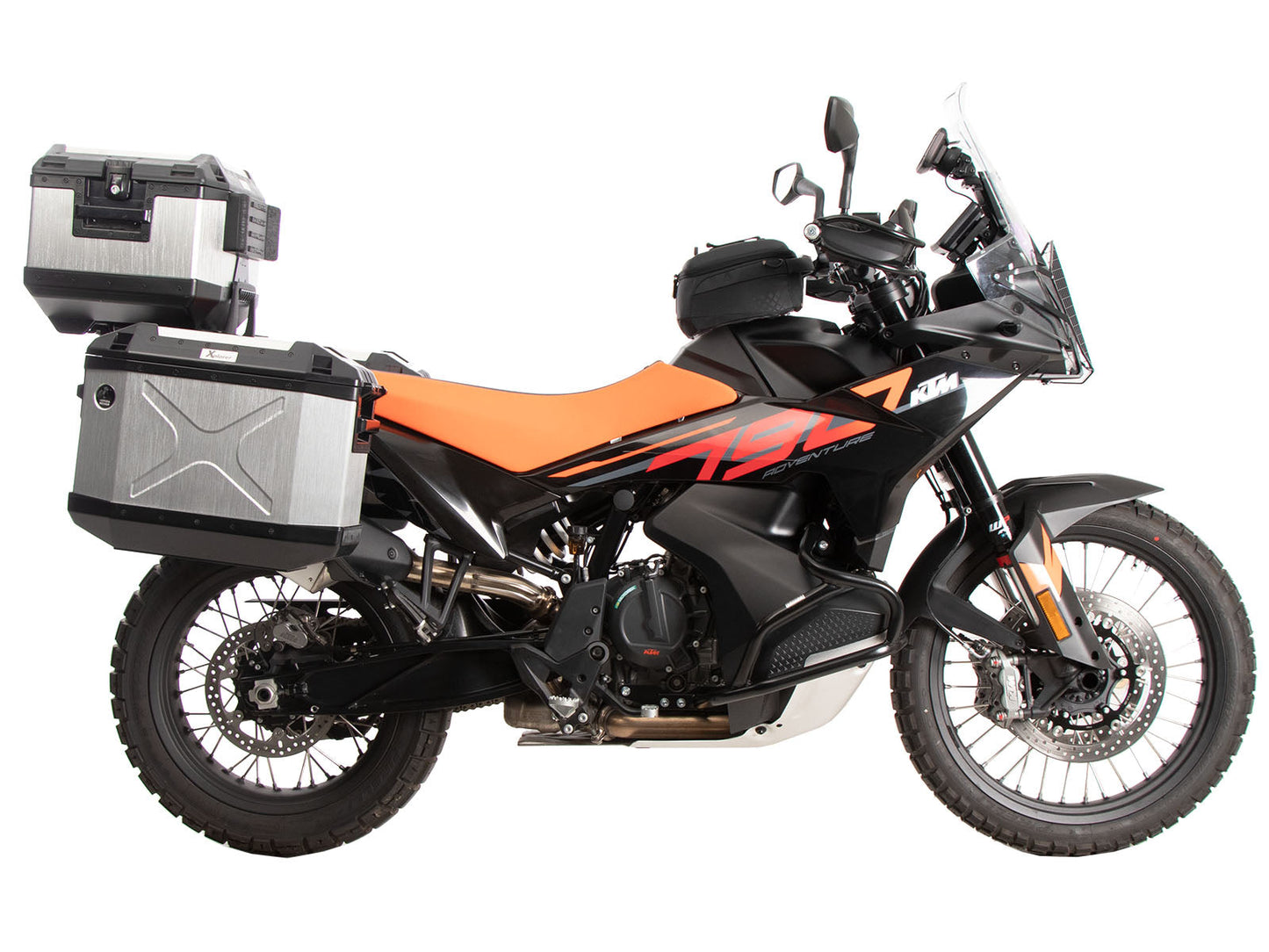 KTM 790 Adventure Topcase Carrier - Fixed Hinge (Alu Rack) - Hepco Becker - 6527660 01 01