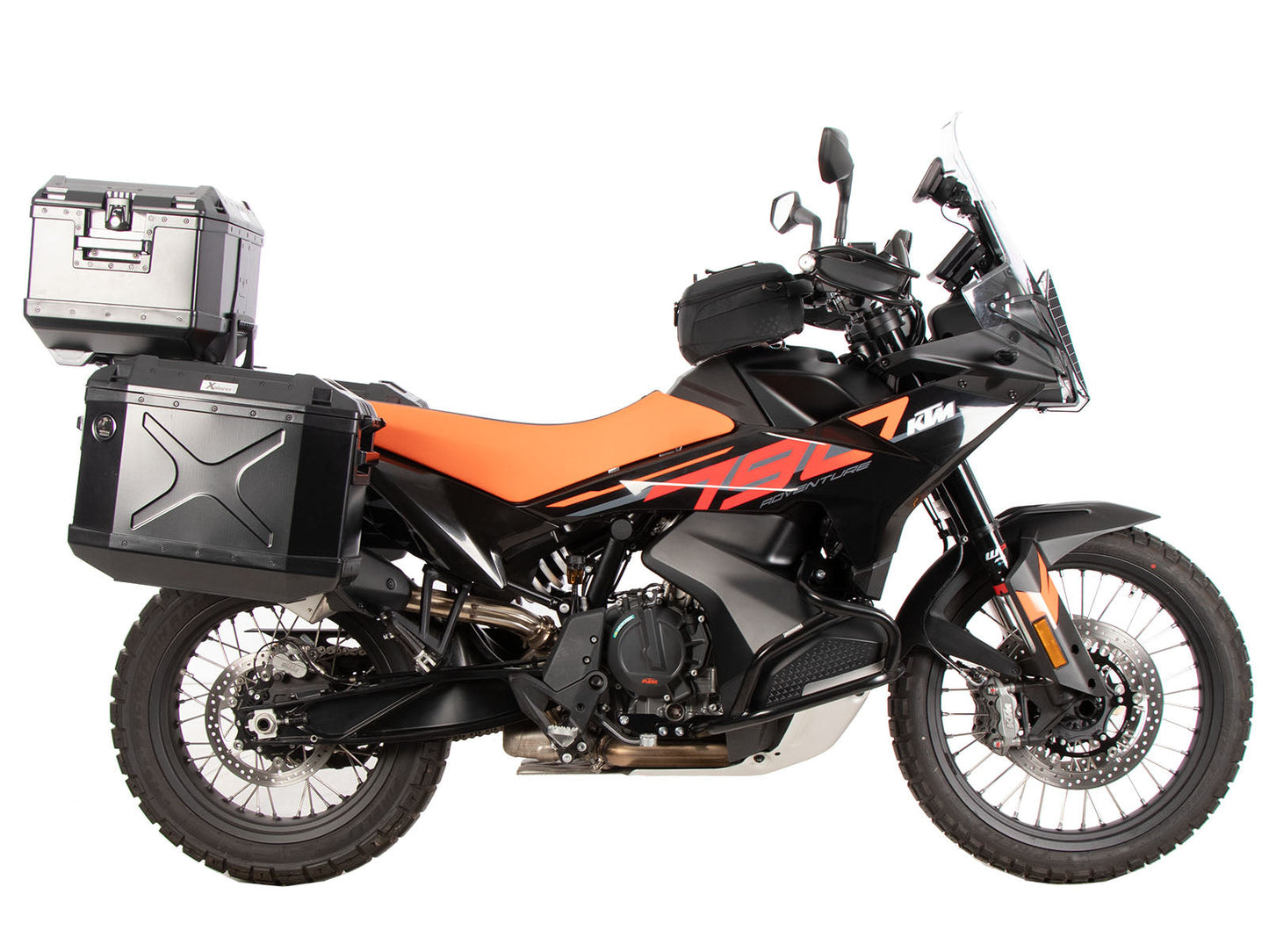 KTM 790 Adventure Topcase Carrier - Fixed Hinge (Alu Rack) - Hepco Becker - 6527660 01 01