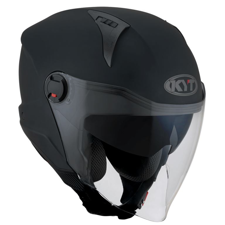 KYT City - D-City Plain Matt Black - Helmet