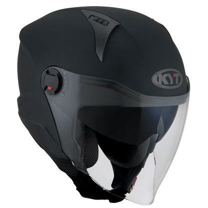 KYT City - D-City Plain Matt Black - Helmet