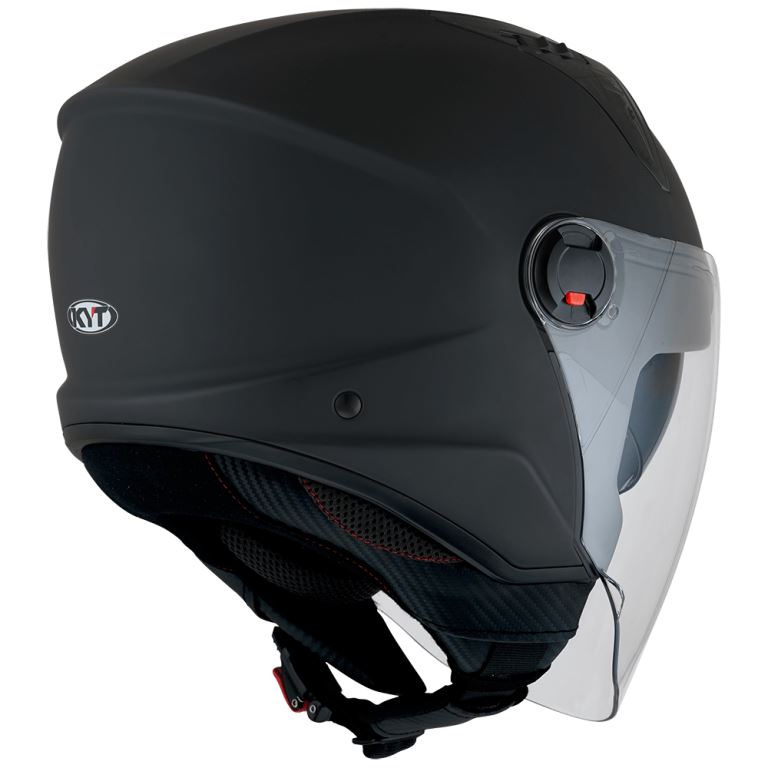 KYT City - D-City Plain Matt Black - Helmet