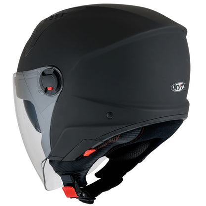 KYT City - D-City Plain Matt Black - Helmet
