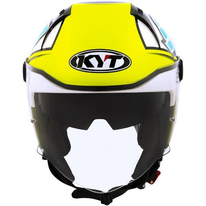 KYT City – D-CITY Open Helmet 98 Bomb Gloss– Helmet