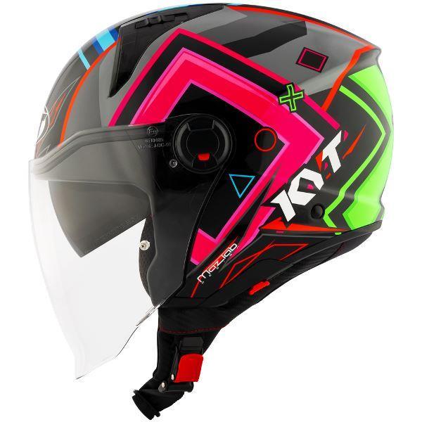 KYT City – D-CITY Open Helmet Ratthapark Play Replica Gloss – Helmet