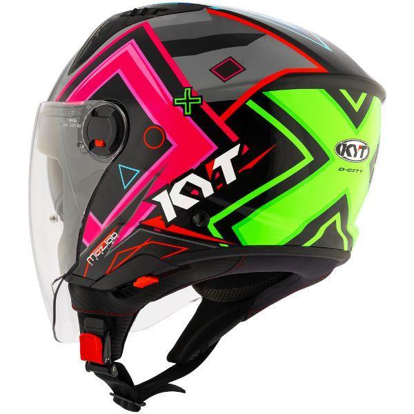 KYT City – D-CITY Open Helmet Ratthapark Play Replica Gloss – Helmet