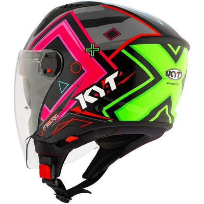 KYT City – D-CITY Open Helmet Ratthapark Play Replica Gloss – Helmet