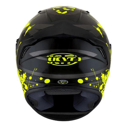 KYT NFR Neutron Yellow Gloss - Helmet