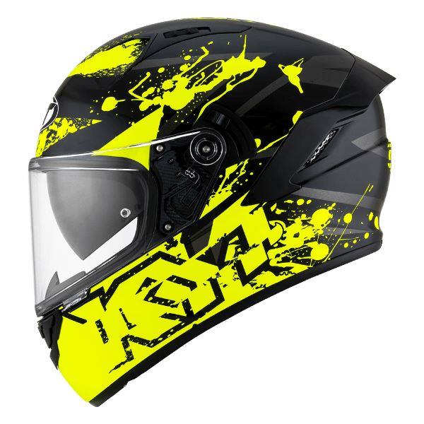 KYT NFR Neutron Yellow Gloss - Helmet