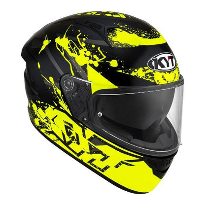 KYT NFR Neutron Yellow Gloss - Helmet