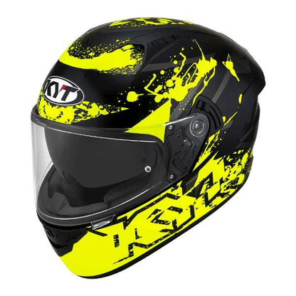 KYT NFR Neutron Yellow Gloss - Helmet