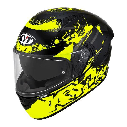 KYT NFR Neutron Yellow Gloss - Helmet