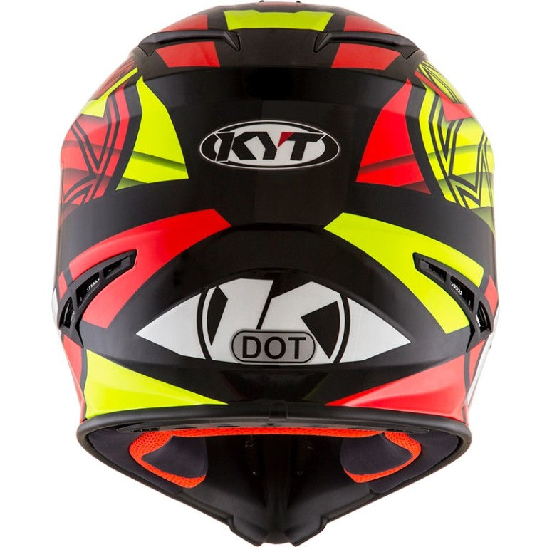 KYT Off Road - Jumpshot Black/Red - Off Road Helmet