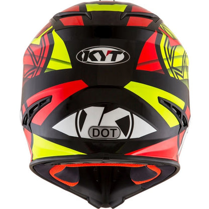 KYT Off Road - Jumpshot Black/Red - Off Road Helmet