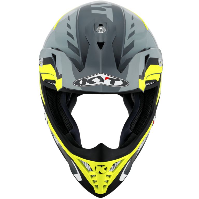 KYT Off Road - Skyhawk Glowing Anthr./Yellow - Off Road Helmet