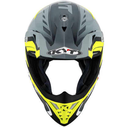 KYT Off Road - Skyhawk Glowing Anthr./Yellow - Off Road Helmet