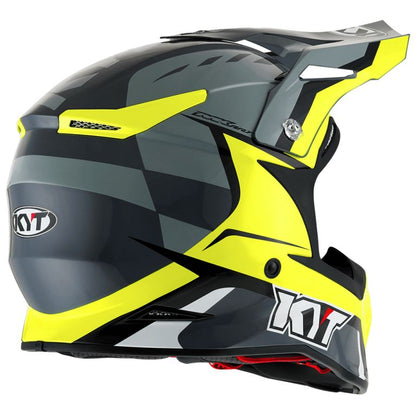 KYT Off Road - Skyhawk Glowing Anthr./Yellow - Off Road Helmet