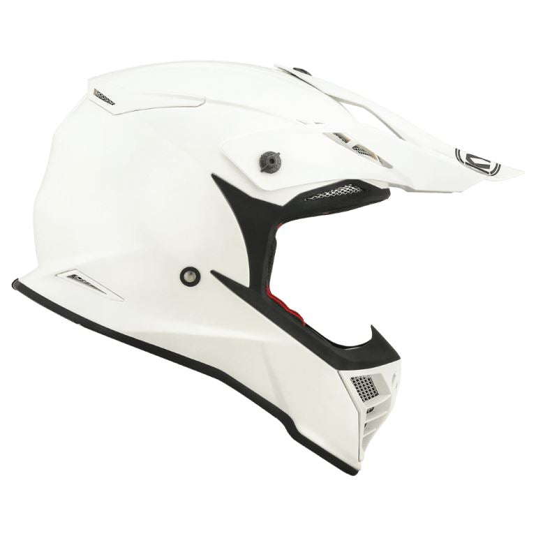 KYT Off Road - Skyhawk Plain White - Off Road Helmet